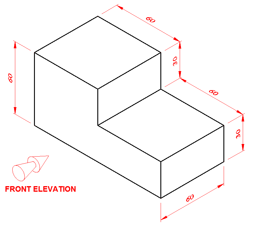 third angle orthographic