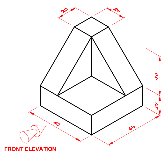 third angle projection