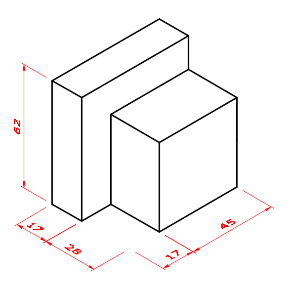 freehand drawing 3d block