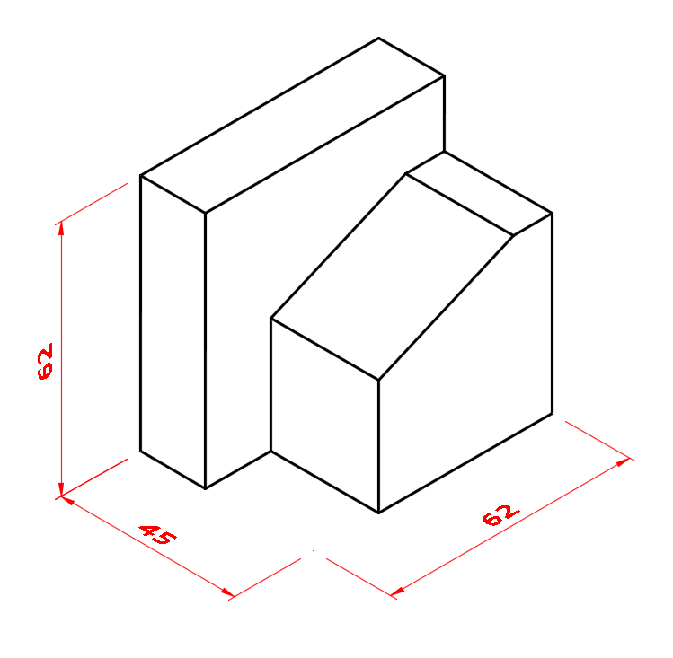 freehand sloping block