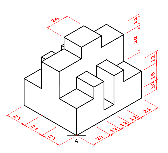 perspective two-point method