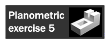 planometric projection shape