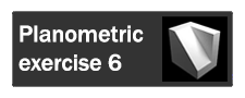 sloping planometric projection