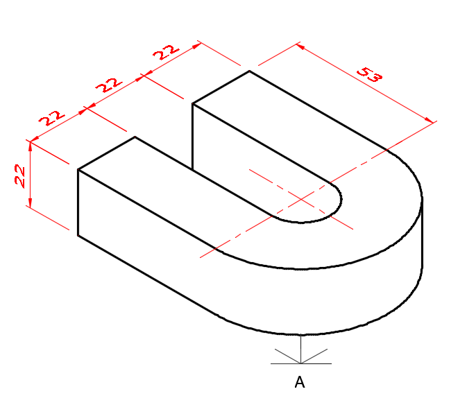 planometric drawing including circles