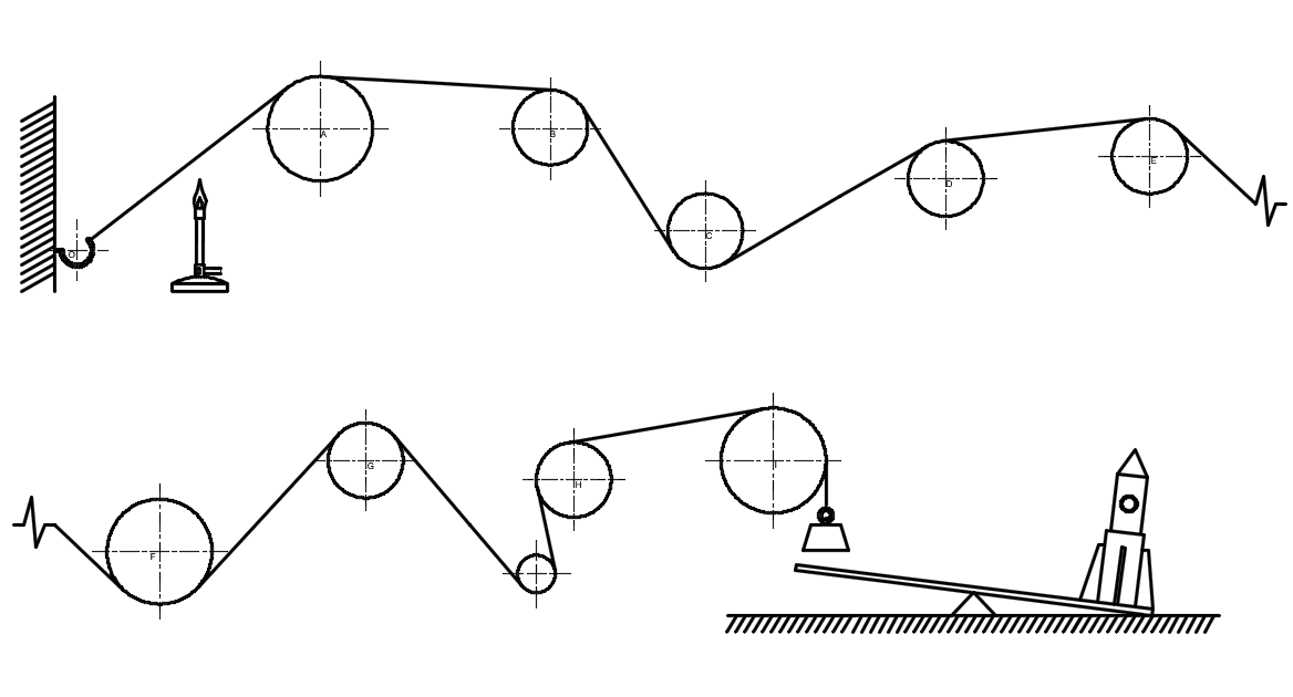 rube goldberg machine with constructions