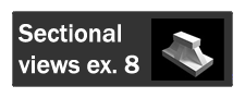 projected sectional view
