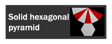 hexagonal pyramid