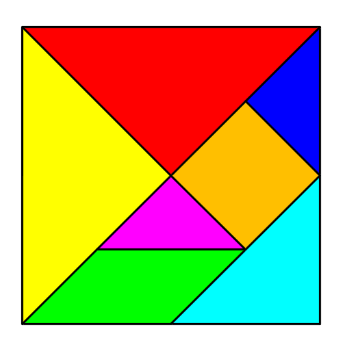 designing a tangram