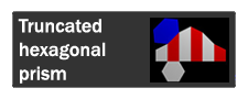 truncated hex prism